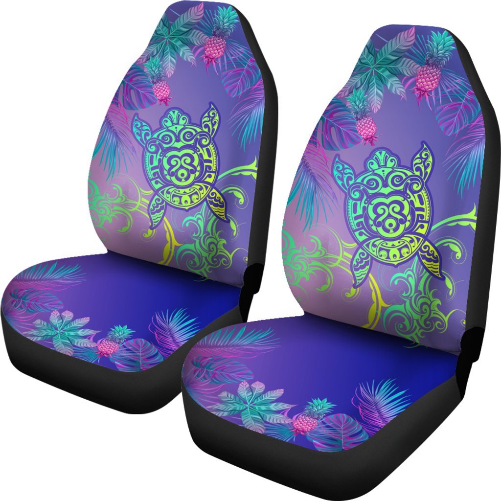 Hawaii Turtle Tropical Kanaka Maoli Car Seat Cover - Yez Style - Wonder Print Shop