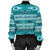 Blue Light Pattern Women's Bomber Jacket LT10 - Wonder Print Shop