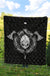 Viking Helmet Crossed Premium Quilt RLT12 - Wonder Print Shop