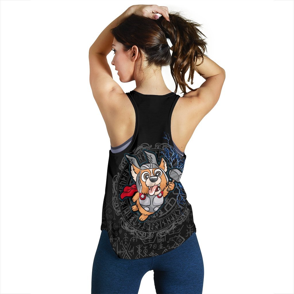 Viking Women's Racerback Tank - Thorgi RLT12 - Wonder Print Shop