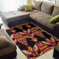 Indigenous Ornamental Pattern Area Rug LT10 - Wonder Print Shop