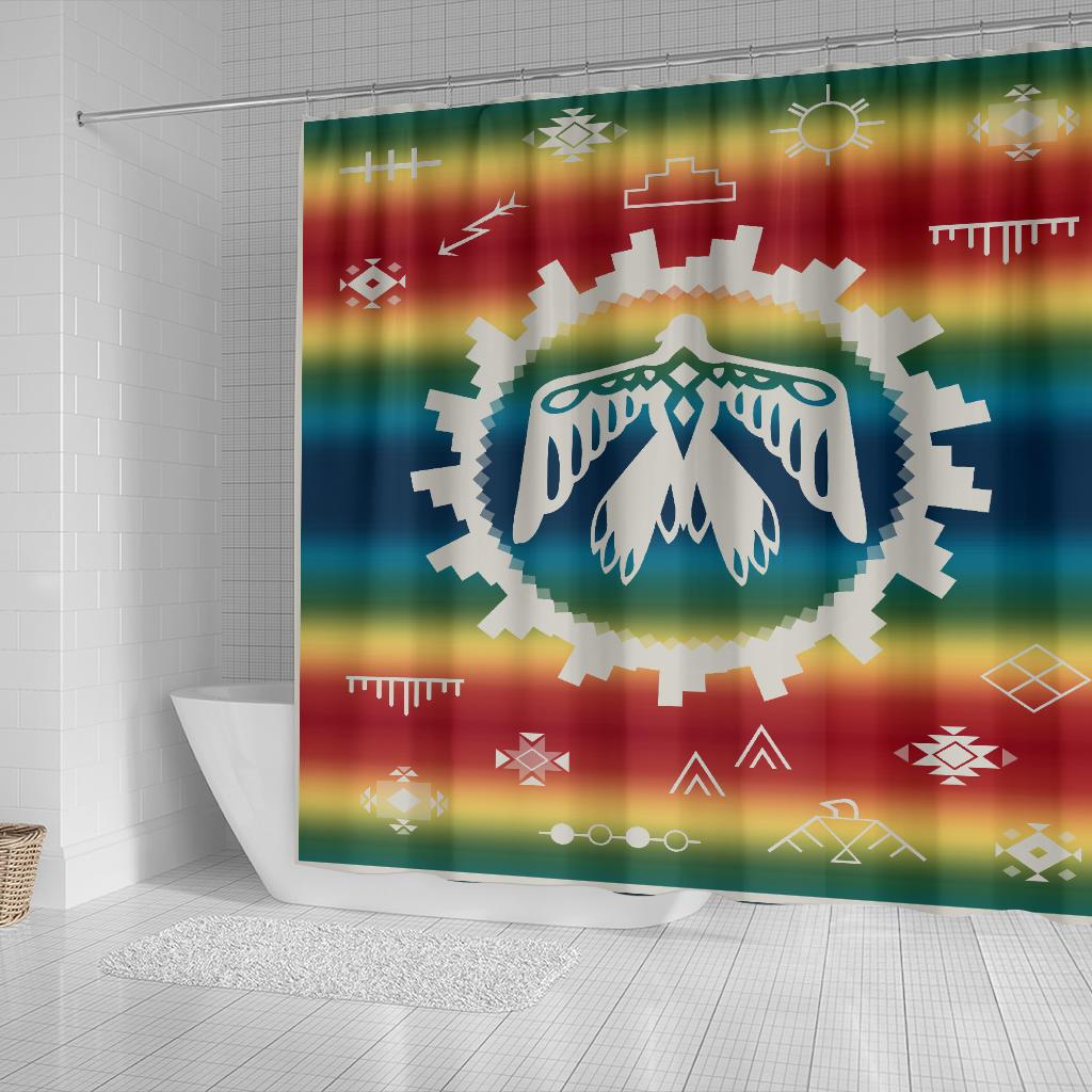 thunderbird-rainbow-native-american-shower-curtain