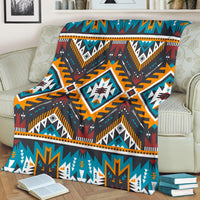 yellow-aztec-geometric-blanket