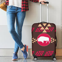 Brown Bison Tribal Native American Luggage Covers LT10 - Wonder Print Shop