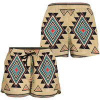 native-american-southwest-symbol-all-over-print-women-shorts