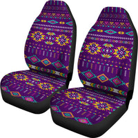 Light Purple Pattern Car Seat Covers LT10 - Wonder Print Shop