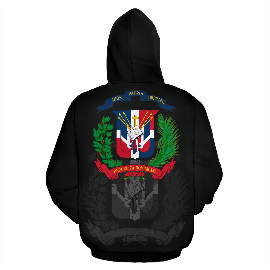 Dominican Republic Pullover Hoodie - Wonder Print Shop