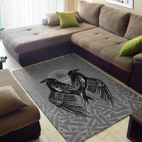 Viking Area Rug Raven Valknut RLT12 - Wonder Print Shop
