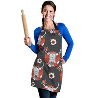 bison-red-rose-native-american-apron