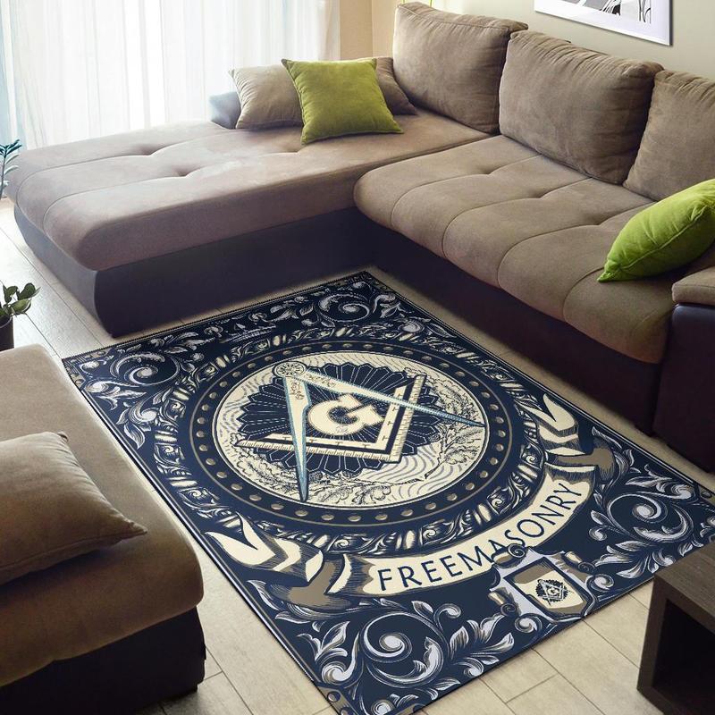 Wonder Print Shop Area Rug Freemason G15 Style LT10 - Wonder Print Shop