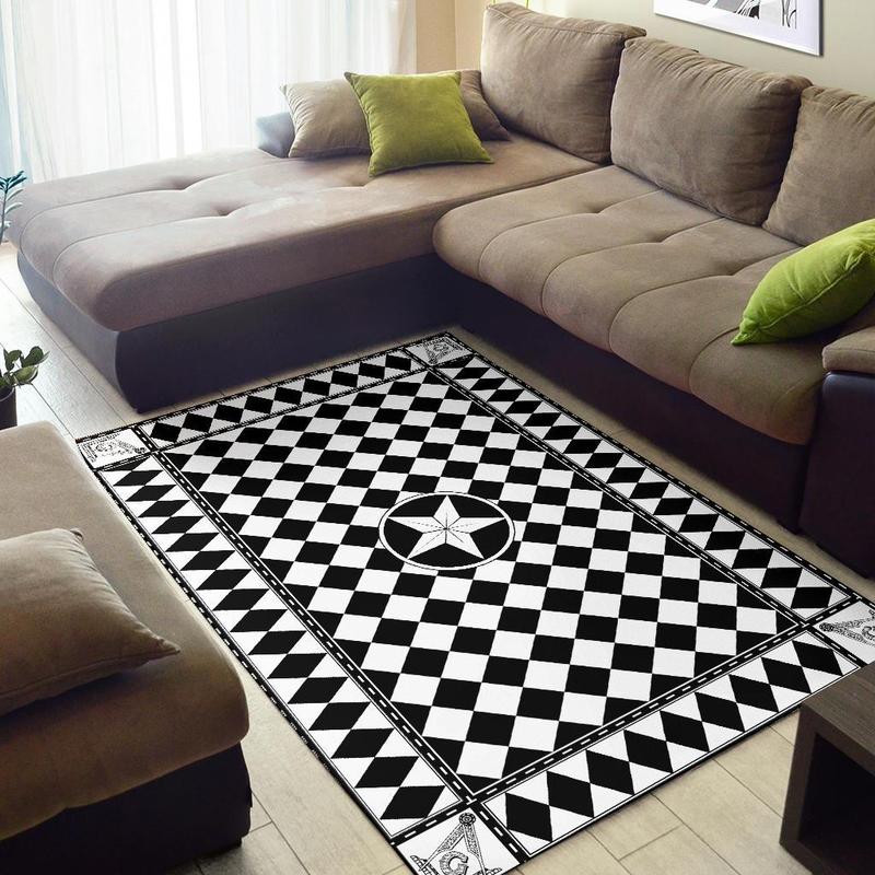 Wonder Print Shop Area Rug Freemason G2 Style LT10 - Wonder Print Shop