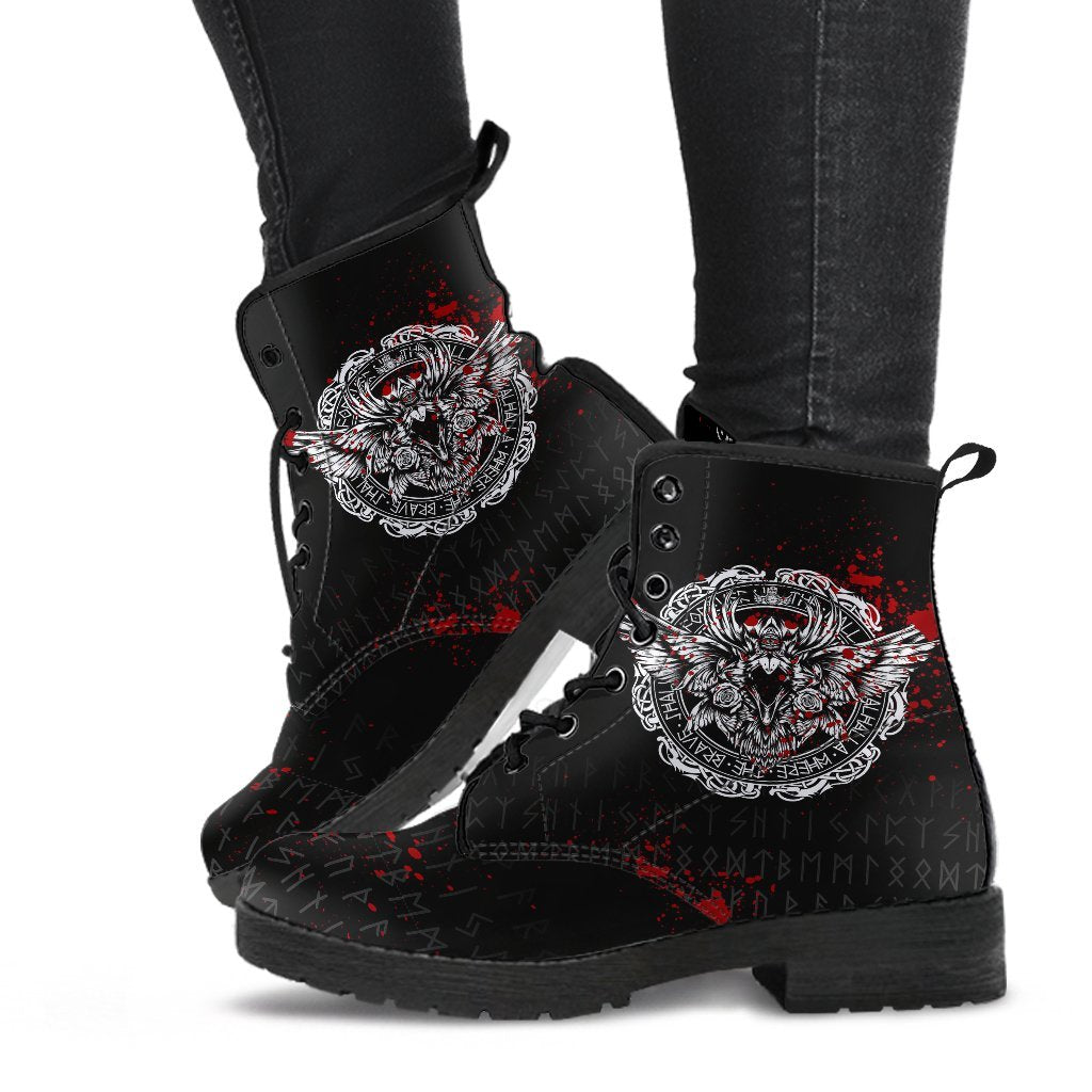 viking-leather-boots-raven-blood