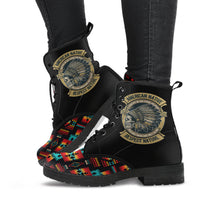 skull-black-native-american-tribes-pattern-leather-boots