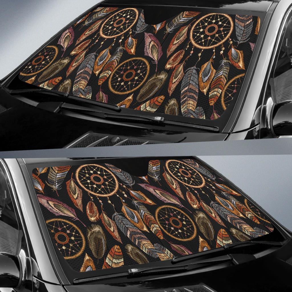 dreamcatcher-feather-native-american-auto-sun-shades