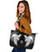 Viking Large Leather Tote Mystical Raven Tattoo Special RLT12 - Wonder Print Shop