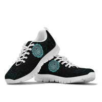 Viking Sneakers - Viking Bear Claws Cyan Tattoo RLT12 - Wonder Print Shop