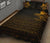 Viking Quilt Bed Set - The Raven Of Odin Rune, Gold RLT12 - Wonder Print Shop