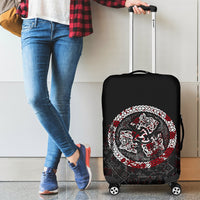 Viking Luggage Covers - Fierce Blood Wolf Symbol Of A Viking Nordic RLT12 - Wonder Print Shop