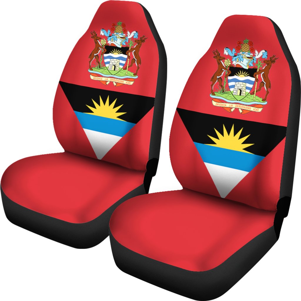 Antigua And Barbuda Tourism Flag Car Seat Covers - Wonder Print Shop