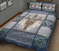 Golden Owl Dreamcatcher Native American Quilt Bed Set LT10 - Wonder Print Shop