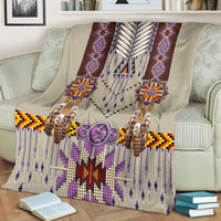 purple-pattern-breastplate-blanket