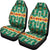 Green Tribe Design Native American Car Seat Covers LT10 - Wonder Print Shop