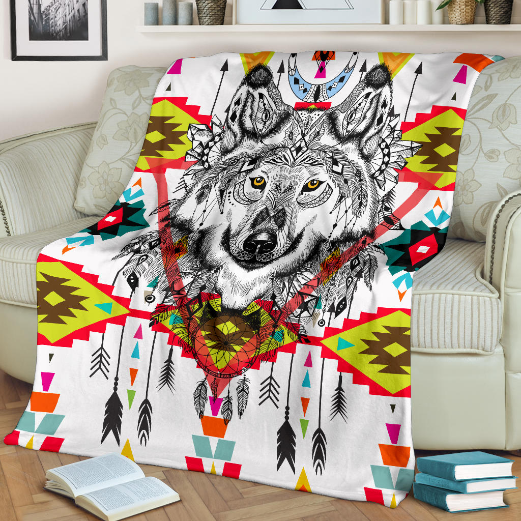 wolf-arrow-pattern-blanket