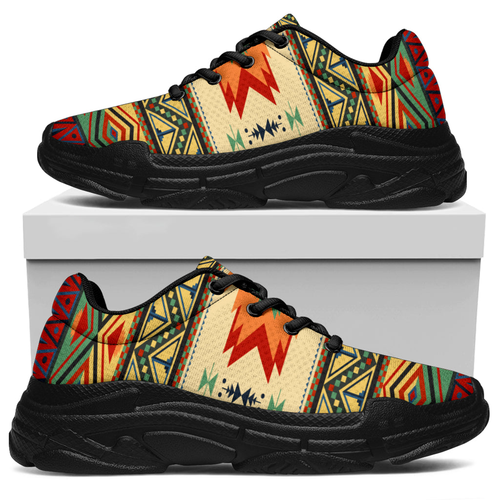 native-american-geometric-pattern-chunky-sneakers