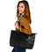 Viking Large Leather Tote Bag The Raven Of Odin Rune RLT12 - Wonder Print Shop