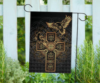 Viking Flag Odin's Celtic Raven Tattoo RLT12 - Wonder Print Shop