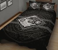 Vikings Quilt Bed Set The Wolves, Skoll and Hati RLT12 - Wonder Print Shop