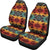 Blue Orange Pattern Car Seat Covers LT10 - Wonder Print Shop