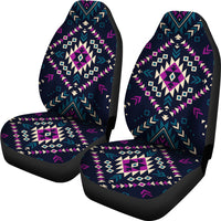 Dark Color Pattern Car Seat Covers LT10 - Wonder Print Shop