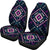 Dark Color Pattern Car Seat Covers LT10 - Wonder Print Shop