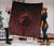 Viking Premium Quilt, Ethnic Odin Raven Red RLT12 - Wonder Print Shop