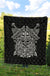 Viking Norse God Odin Wolfs Swords Premium Quilt RLT12 - Wonder Print Shop