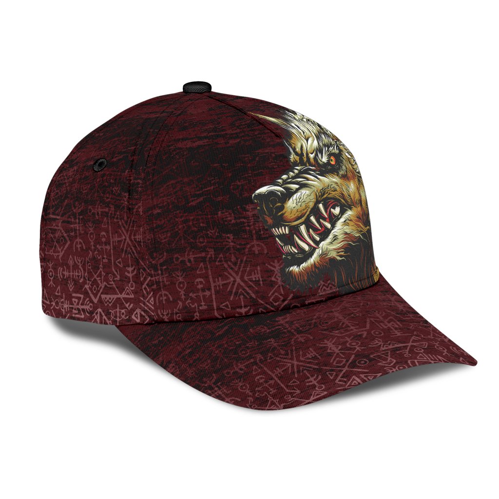 viking-classic-cap-fenrir-on-the-blood-moon-background