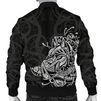 Viking Boar Men's Bomber Jacket RLT12 - Wonder Print Shop