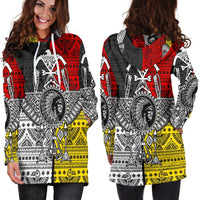 War Chief Native American Hoodie Dress LT10 - Wonder Print Shop