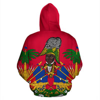 Jean Jacques Dessalines Haiti Zip Up Hoodie - Wonder Print Shop