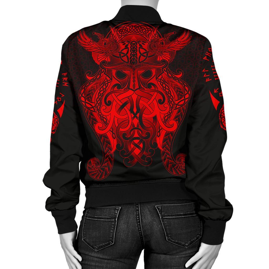 Viking Women's Bomber Jacket Muninn RLT12 - Wonder Print Shop