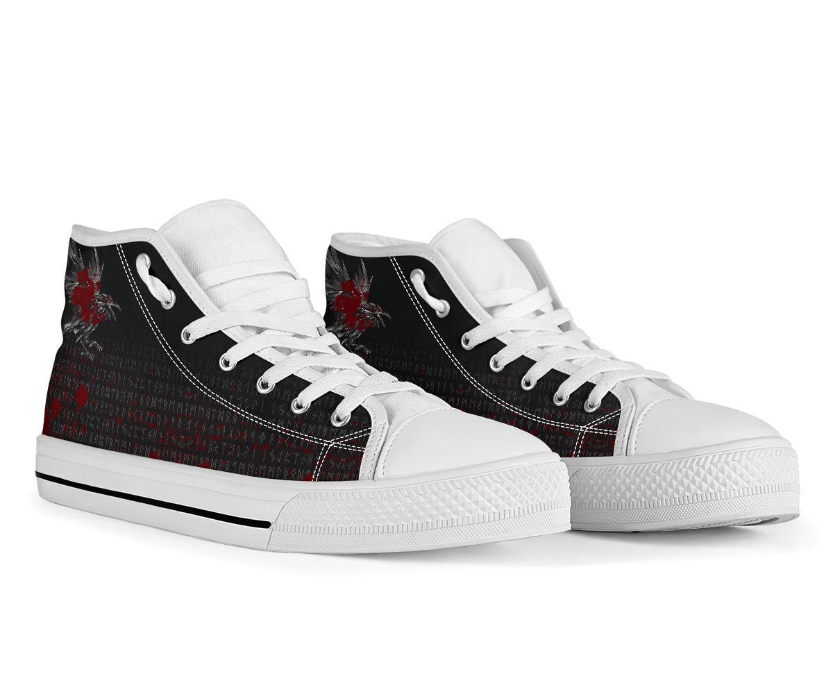 viking-high-top-shoes-the-raven-of-odin-rune-blood
