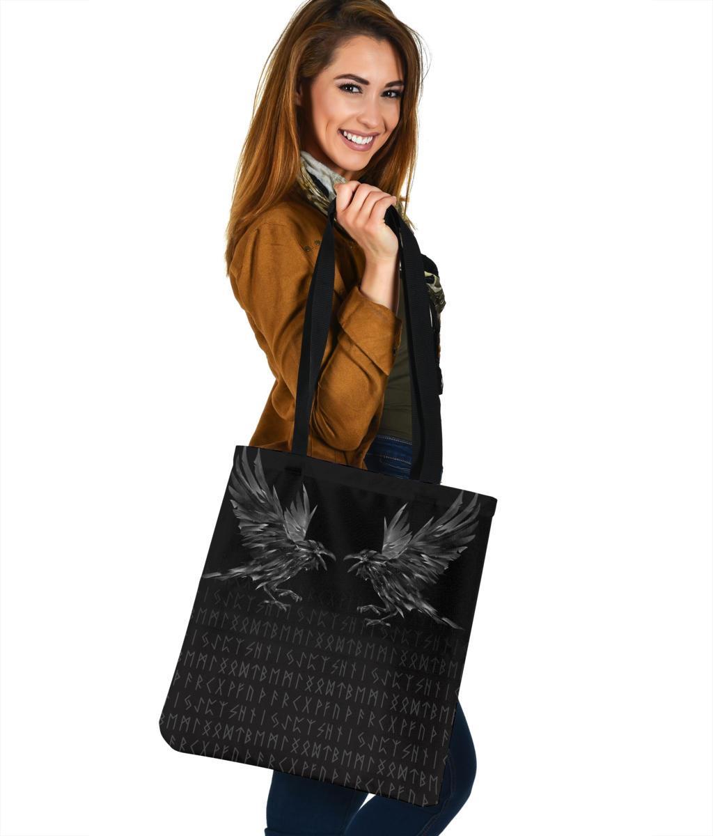 viking-tote-bag-odin-huginn-and-muninn-rune