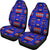 Blue Neon Tribal Native American Car seat Covers LT10 - Wonder Print Shop