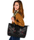 Viking Large Leather Tote Bag Odin Huginn and Muninn Rune Blood RLT12 - Wonder Print Shop