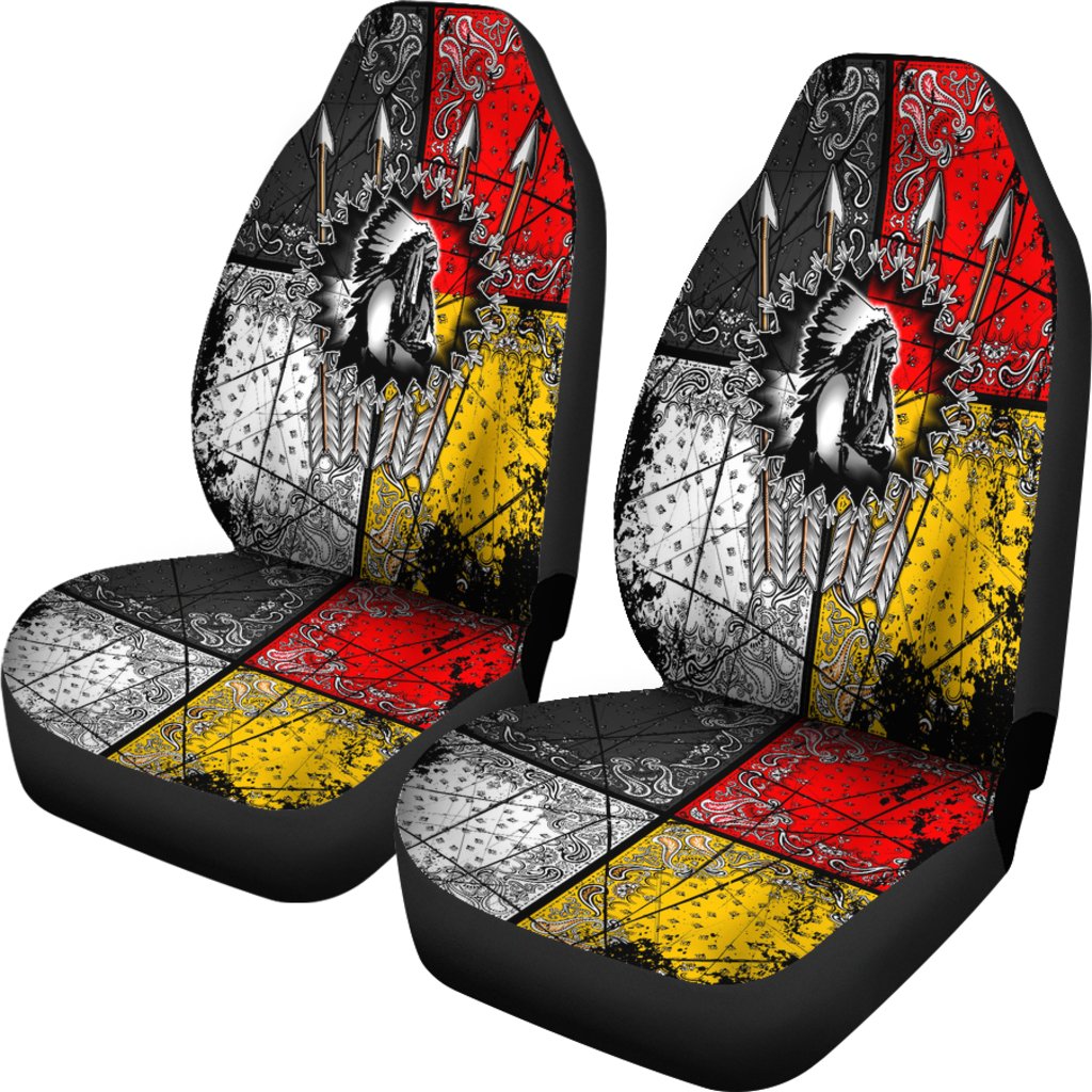 Native American Chief Car Seat Covers LT10 - Wonder Print Shop