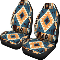 Navy Arrow Pattern Car Seat Covers LT10 - Wonder Print Shop