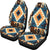 Navy Arrow Pattern Car Seat Covers LT10 - Wonder Print Shop