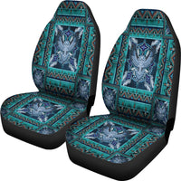 Blue Tribe Pattern Car Seat Cover LT10 - Wonder Print Shop