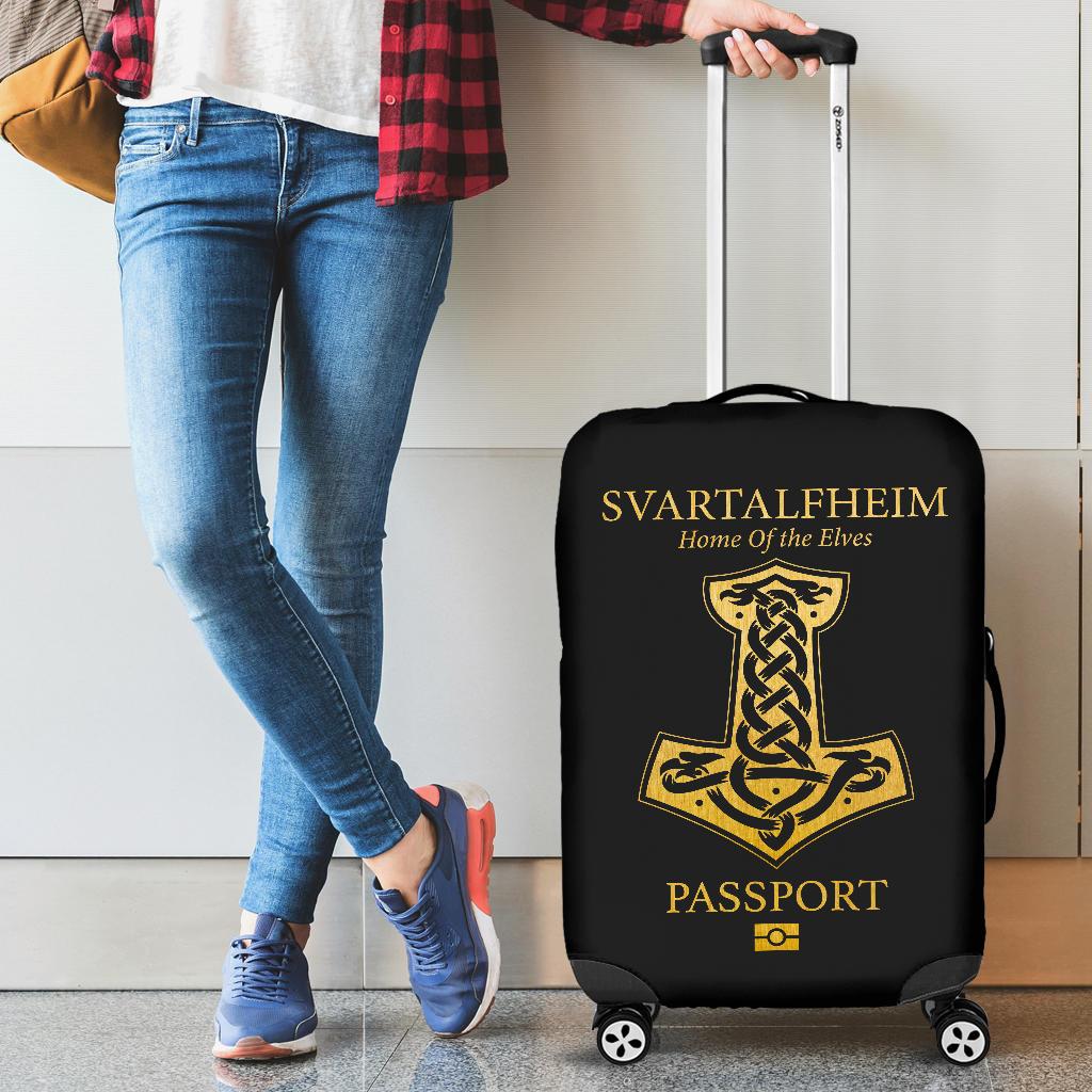 Viking Svartalfheim Passport Luggage Covers RLT12 - Wonder Print Shop